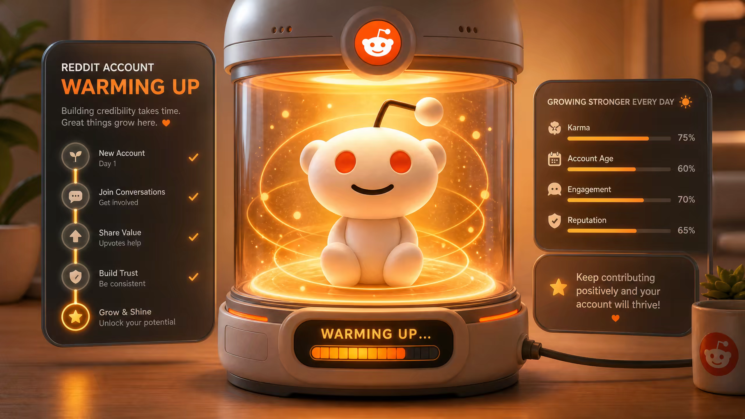 How to Warm Up Your Reddit Account