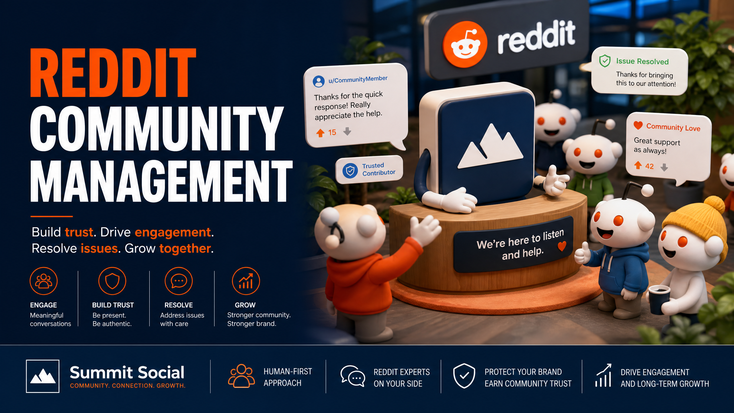 Community illustration for Building a Reddit Brand Community in 2026: From Followers to Advocates